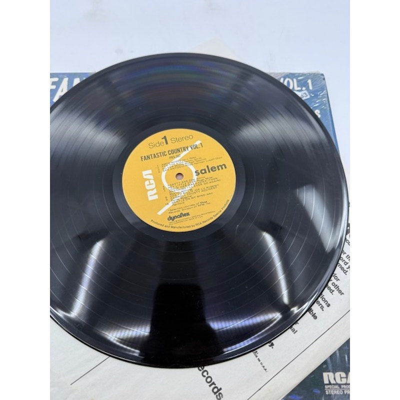 Various – Fantastic Country Vol. 1 1972 Vinyl Album Record -