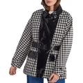 Barbour by ALEXACHUNG Ivy Casual Jacket Northumbria Check Black/White Size 8