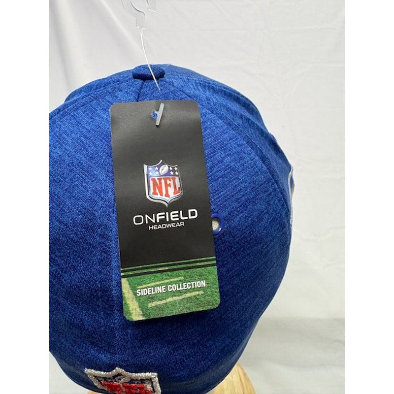 New Era 39THIRTY New York Giants Sideline NFL Cap Blue Gray Unisex Size S/M
