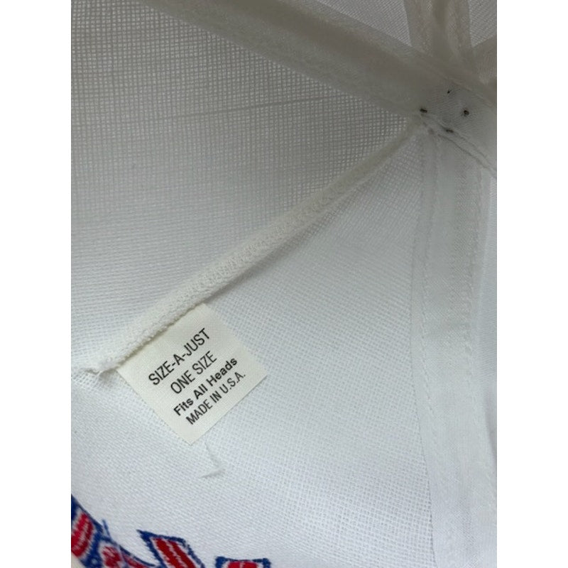 Krusteaz Snapback Hat Embroidered Logo Cap USA White Mens Unisex One Size