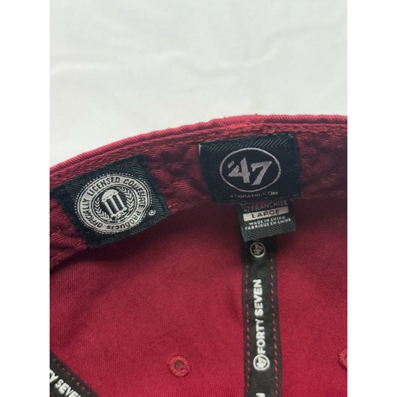 47 Brand Florida State Seminoles Fitted Hat Franchise FSU Garnet Unisex Size L