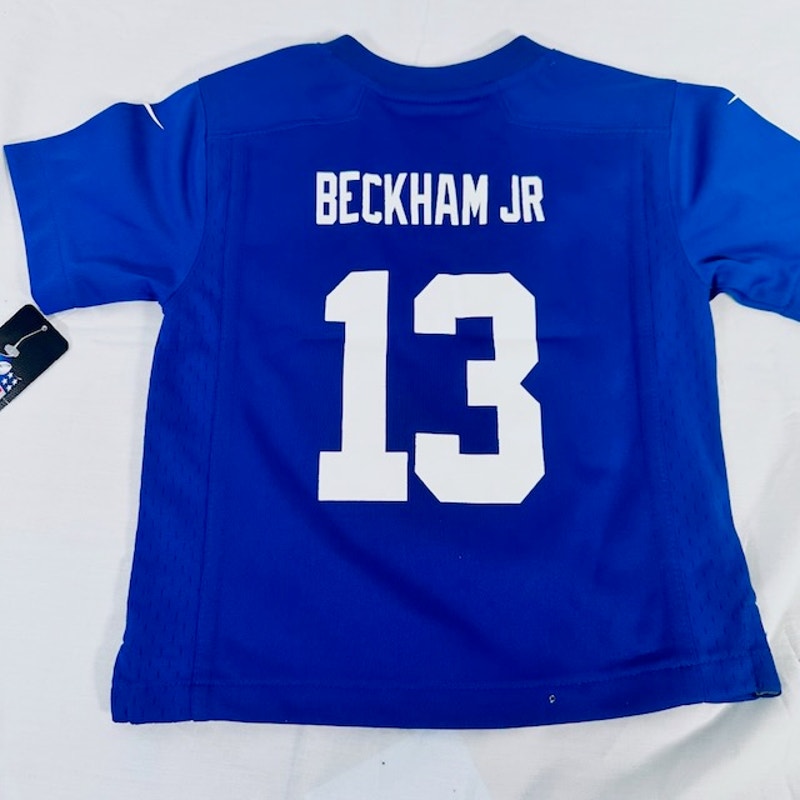Nike Odell Beckham Jr. New York Giants Team Game Jersey Blue Infant 24M