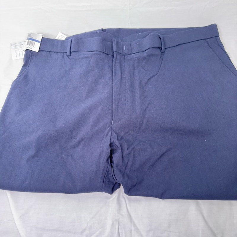 Ralph Lauren Modern Fit Pants Flat Front All Way Stretch Dark Navy Men 42x32