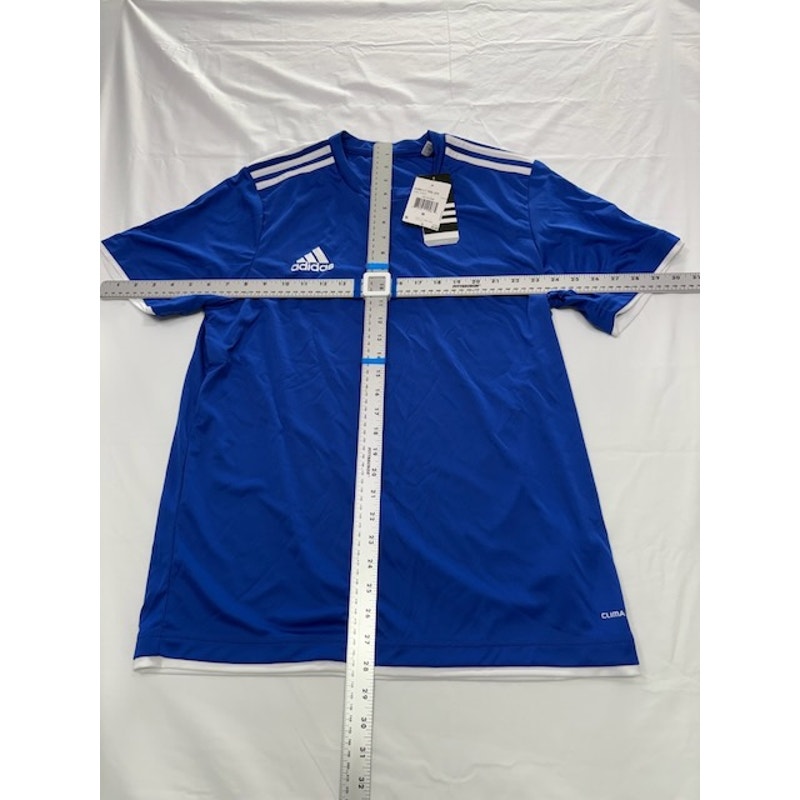 Adidas Core 11 Training Soccer Jersey Unisex Cobalt/White Stripes Size M