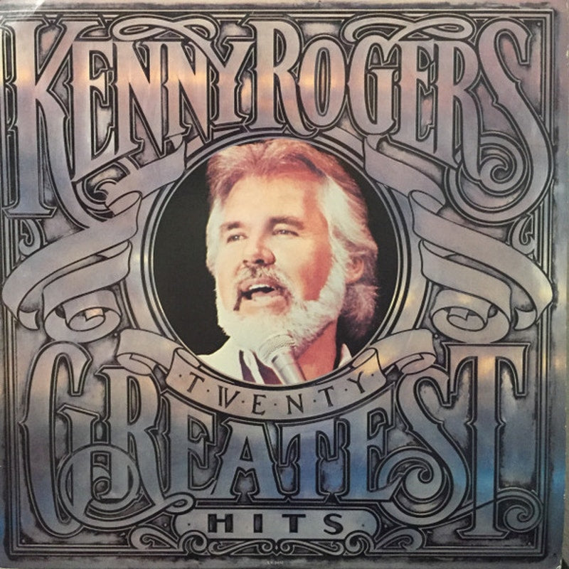 Kenny Rogers – Twenty Greatest Hits 1983 Vinyl Album Record