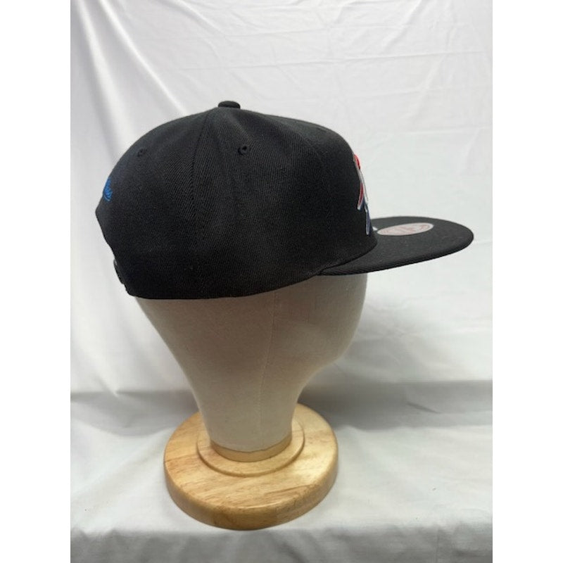 Mitchell & Ness Oklahoma City Thunder Snapback NBA OKC Logo Black Unisex OS
