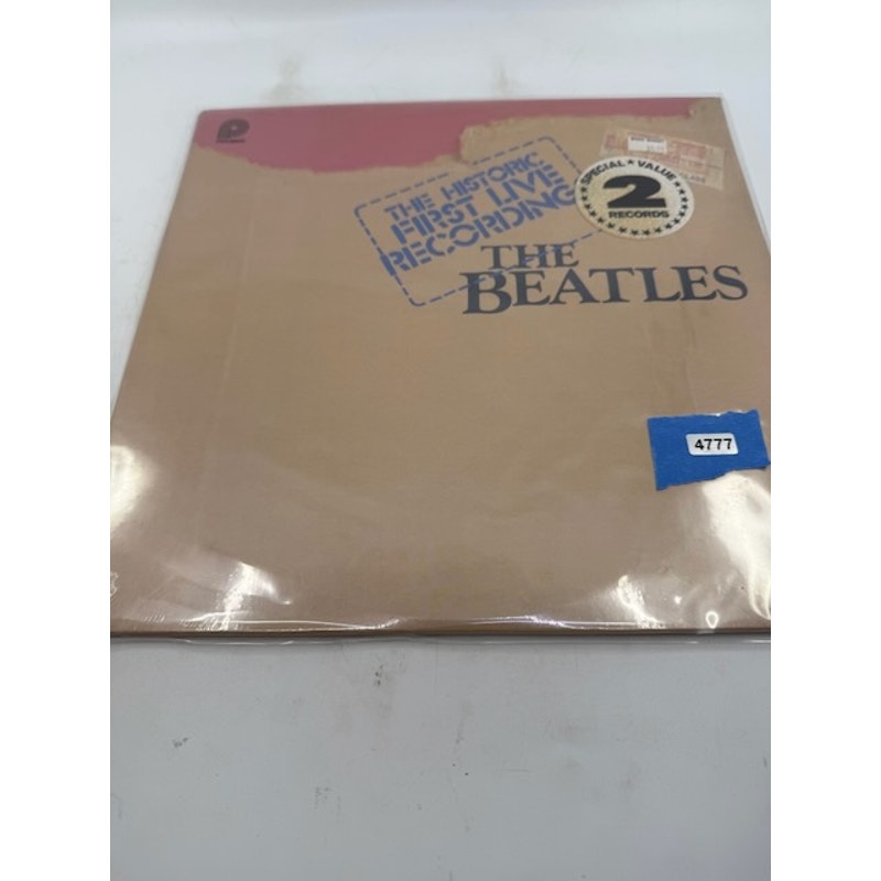 The Beatles – The Historic First Live Recordings 1980 Vinyl Album Record