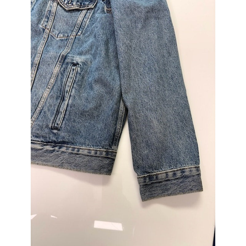Levi's Skyline Denim Trucker Jacket Button-Up Vintage Fit Blue Womens Size XL