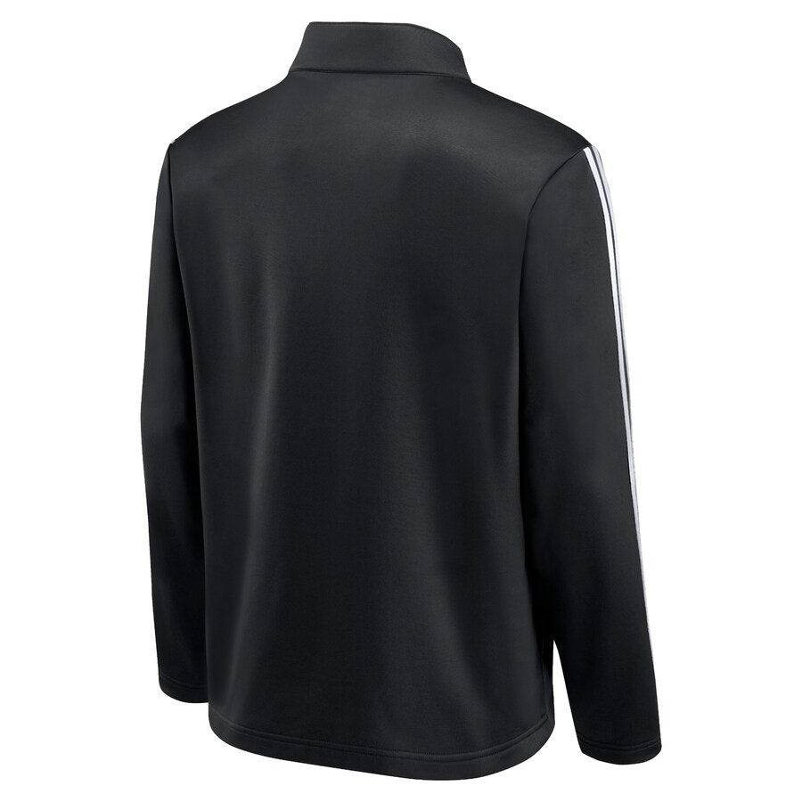NFL Team Apparel New Orleans Saints Full-Zip Track Jacket Black Mens Size XL