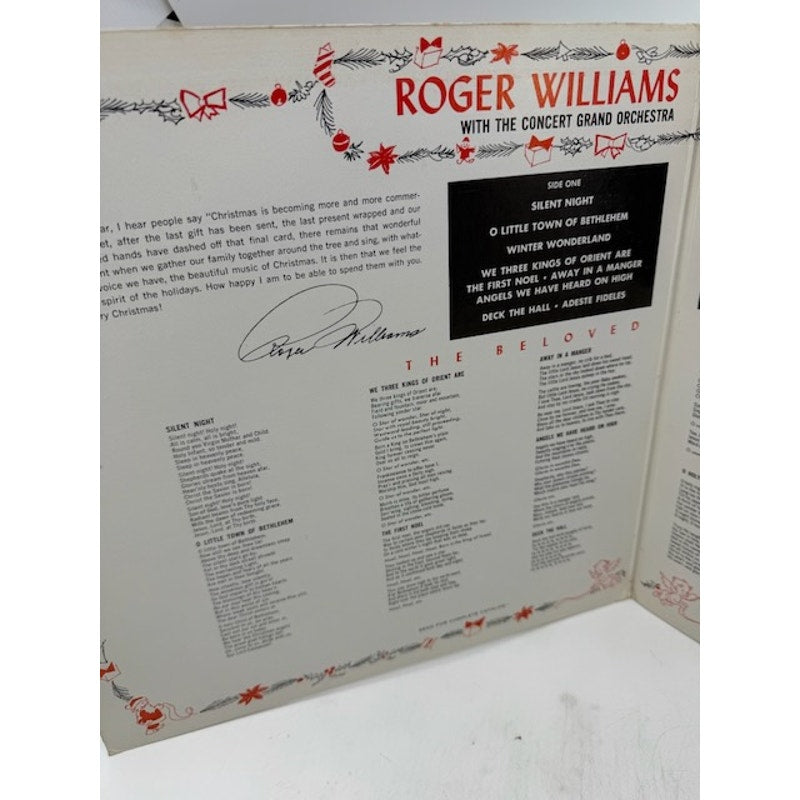 Roger Williams – Christmas Time Vinyl Album Record