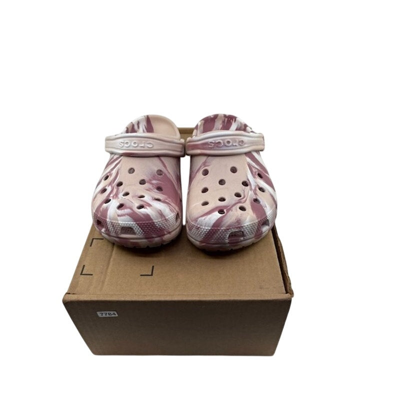 Crocs Classic Marbled Clog Slip-On Sandal Quartz/Multi Size Mens 5 Womens 7