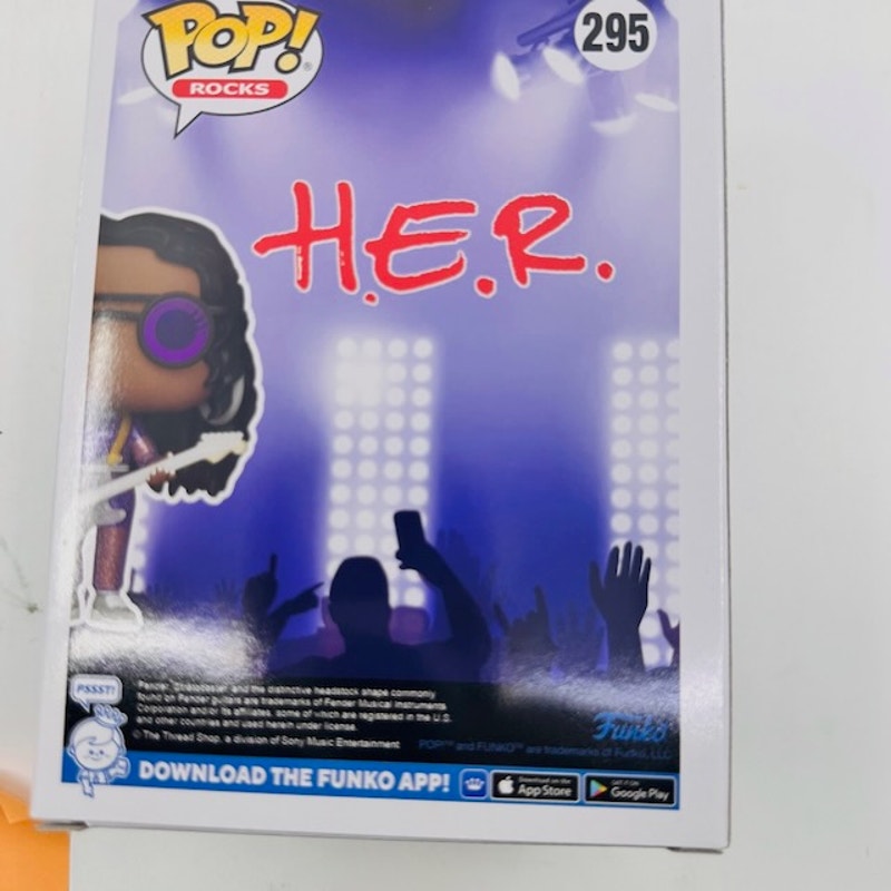 Funko Pop! Rocks: H.E.R. #295 Vinyl Figure Bobblehead