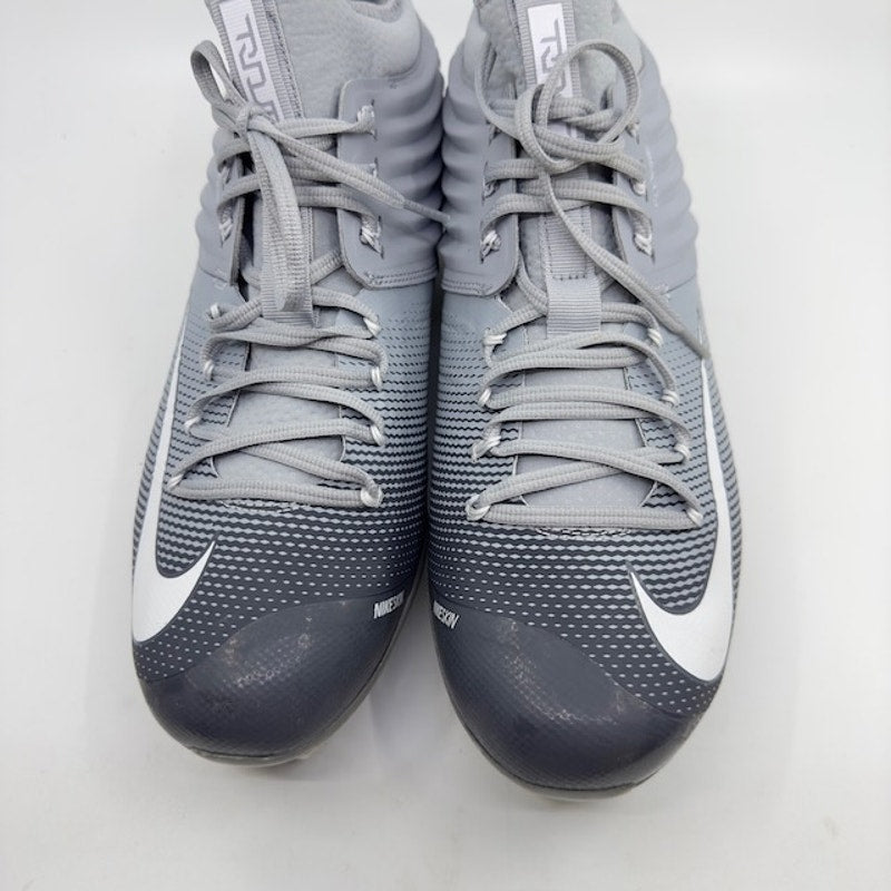 Nike Lunar Vapor Trout Baseball Cleats Lace-Up Sneakers Shoes Gray Mens Size 13