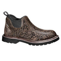 Carhartt 4-Inch Waterproof Romeo Boots CWS4177 Embossed Leather Brown 6M