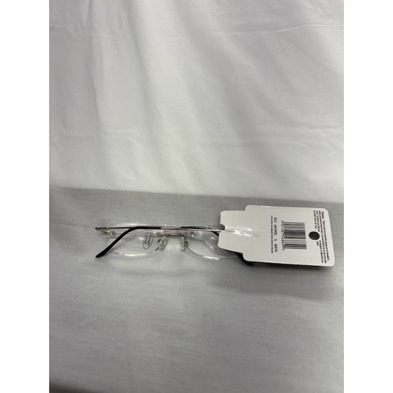 Ultra Spex Rimless Titanium Reading Glasses +2.50 Strong Lightweight Black
