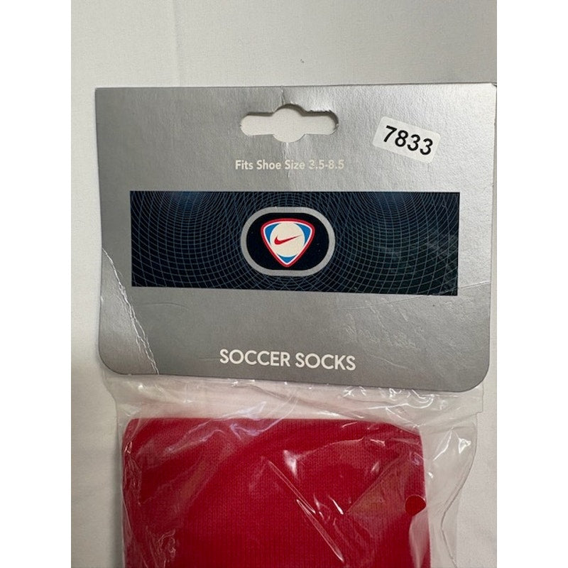Nike Classic II Soccer Socks Over The Calf Varsity Red Mens Size 3.5-8.5
