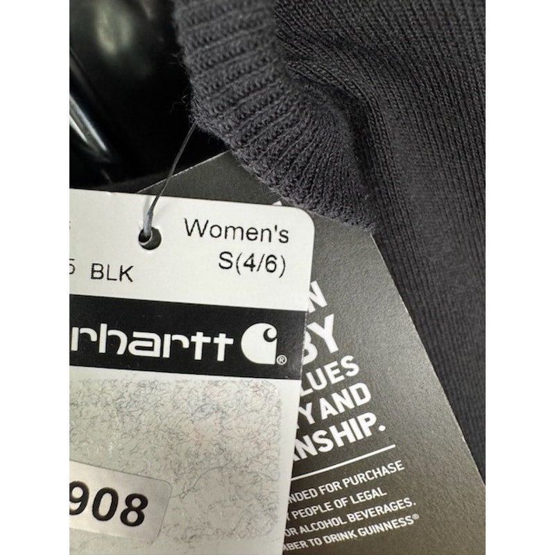 Carhartt Guinness Graphic T-Shirt Short Sleeves Crew Neck Black Womens S