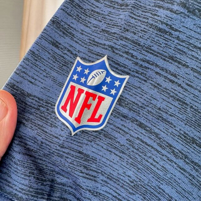 Nike Dri-FIT NFL Dallas Cowboys Velocity Performance Tee Heather Navy Mens M