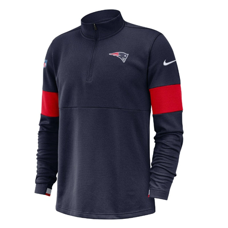 Nike Dr-Fit NFL New England Patriots Sideline Performance Jacket Navy Mens M