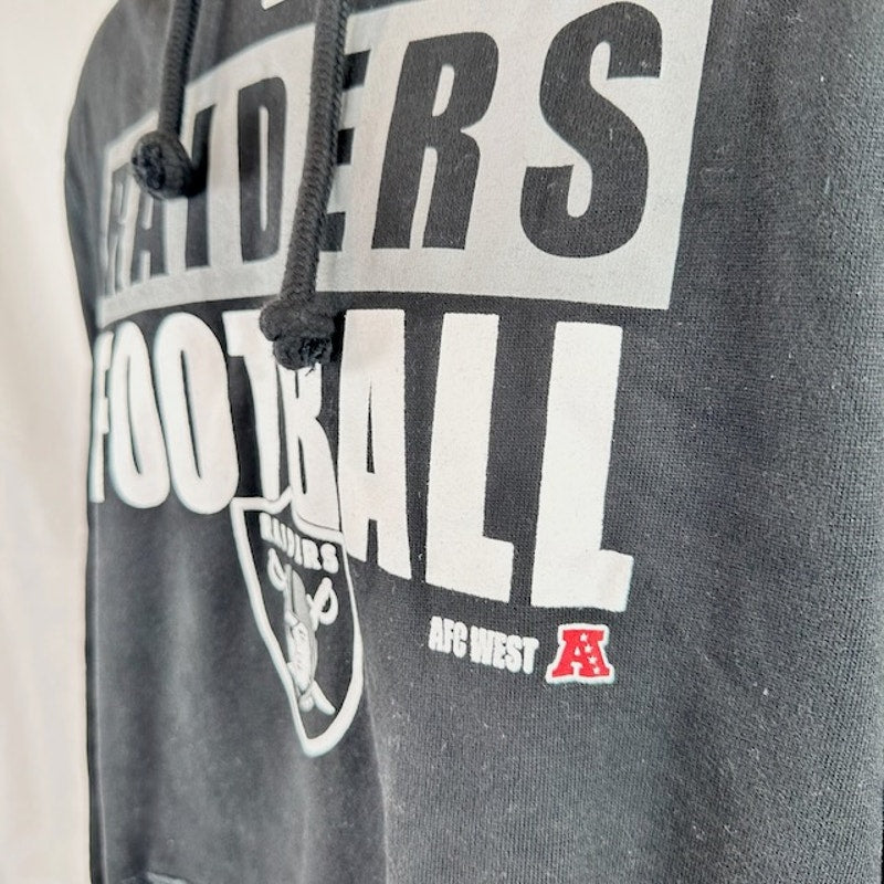 ‘47 Brand Las Vegas Raiders Headline Pullover Hoodie Pocket NFL Black Mens M
