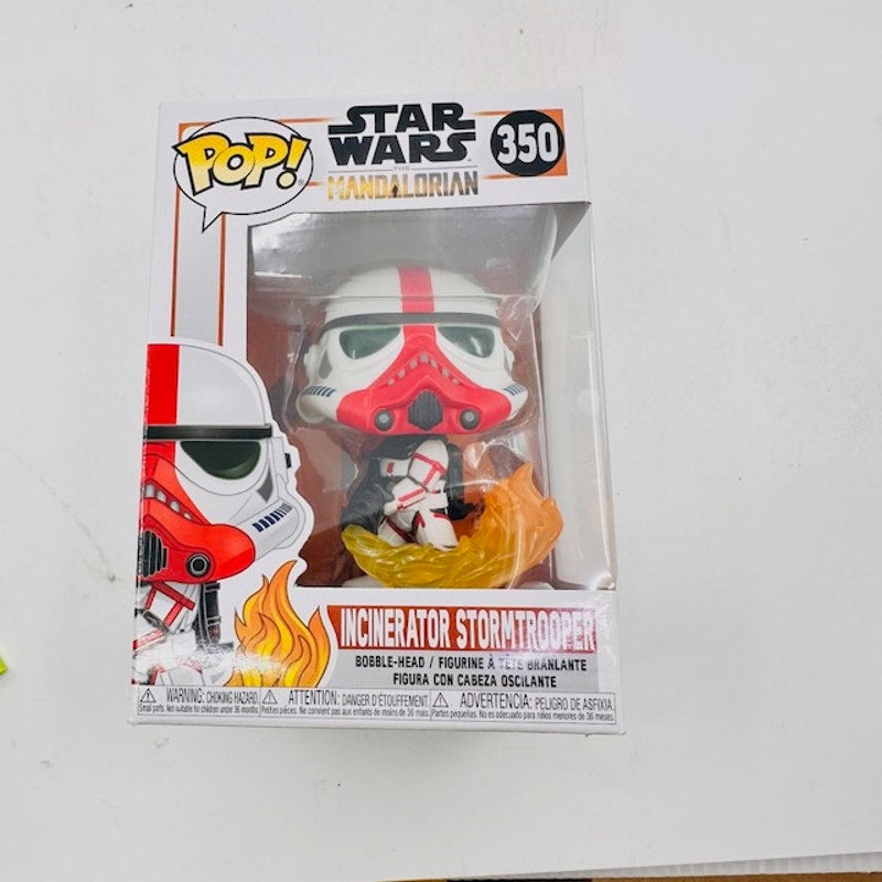 Funko Star Wars: The Mandalorian - Incinerator Stormtrooper Bobblehead #350