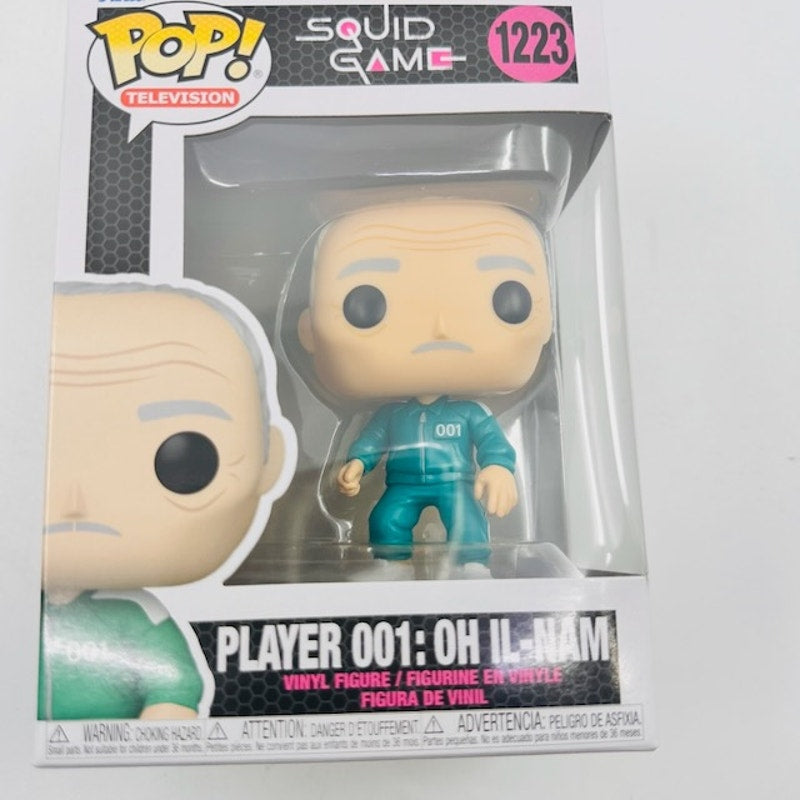 Funko POP TV: Squid Game- Player 001:Oh il-NAM Vinyl Figure #1223