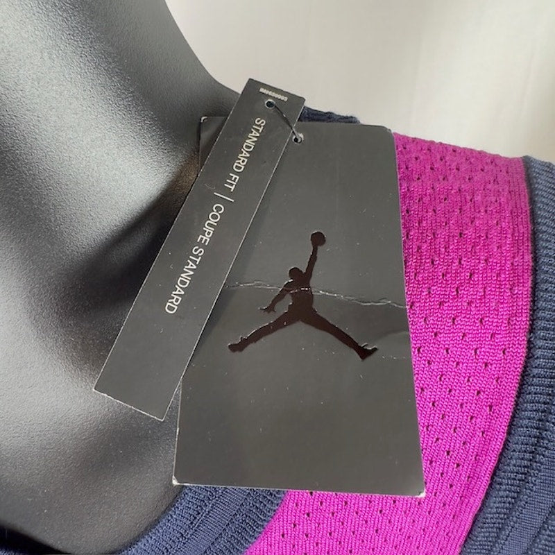 Nike Air Jordan 23 Engineered Basketball Jersey Standard Fit Purple Mens Size L