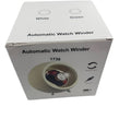 XKIC Automatic Watch Winder Box Craft for Single Watch YBQ01 White
