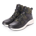 Timberland Flyroam Go Leather Hiker Boots Leather Dark Brown Black Mens 7W