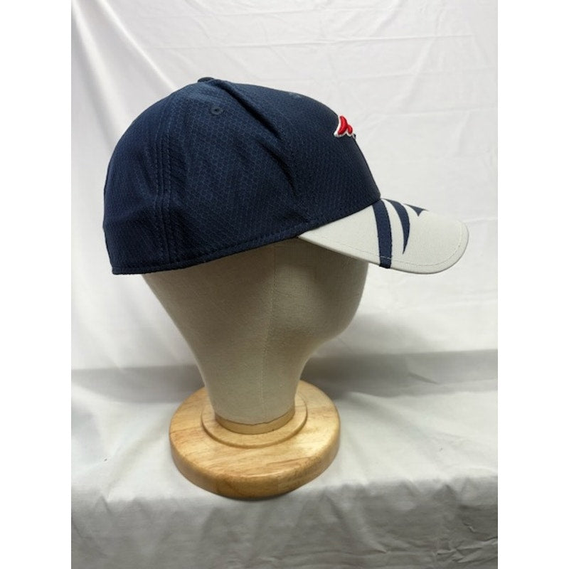 New Era 39THIRTY New England Patriots Flex Fit Hat Navy Blue Mens Size L-XL