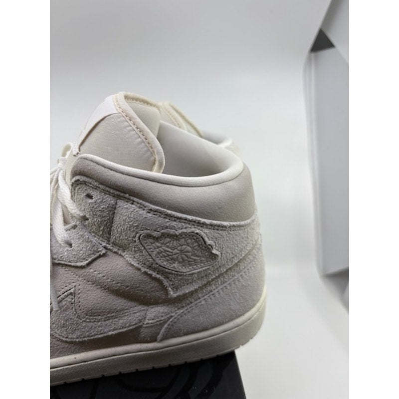 Air Jordan 1 Mid SE Craft Basketball Shoes Light Orewwood Brown Mens Sz 12