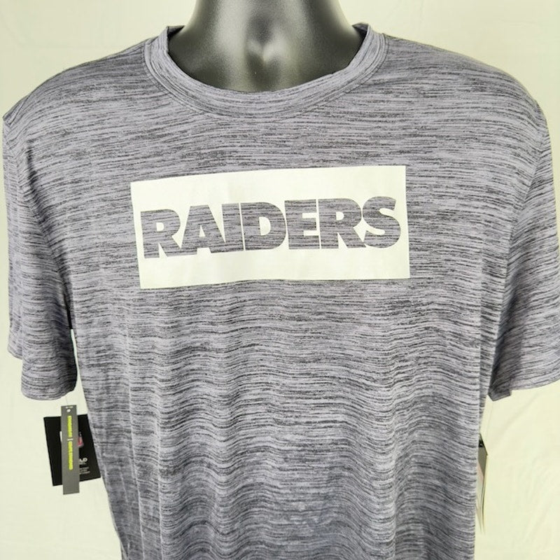 Nike NFL Las Vegas Raiders Legend Velocity Performance T-Shirt Black Mens L