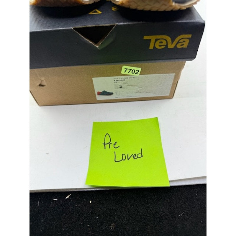 Teva Reember Casual Sneaker Quilted Slip-On Shoes Polarity Multi Boys Size 2