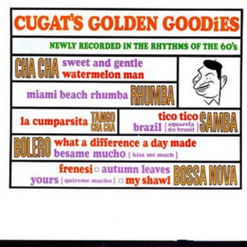 Xavier Cugat – Cugat's Golden Goodies 1963 Vinyl Album Record