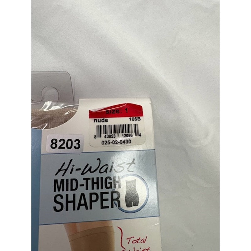 Assets by Sara Blakely Sensational Shaper High Waist Mid-Tight Nude Size 1