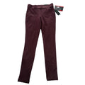 Style&Co Petite Leggings Mid Rise Comfort Waist Stretch Burgundy Size PP