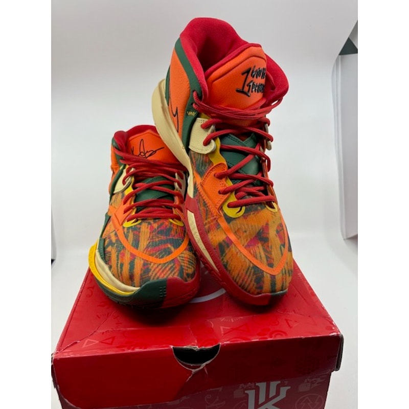 Nike Kyrie 8 Infinity 1 World 1 People Basketball Shoes Multicolor Size 12
