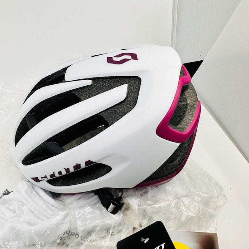 Scott Sports Fuga Plus (CPSC) Helmet Mountain Road Bike White Purple - M