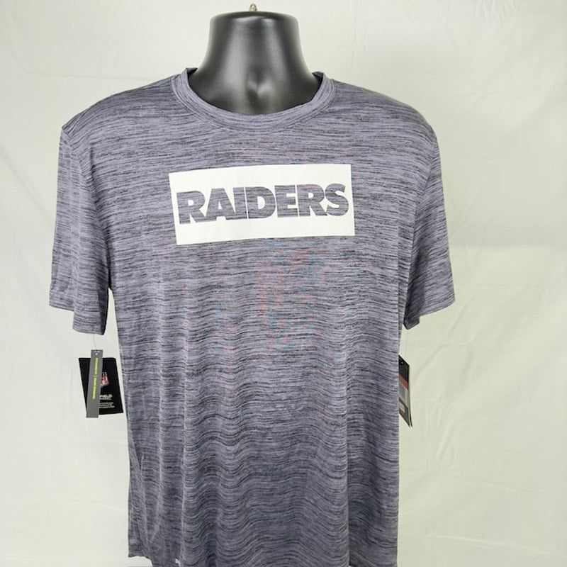 Nike NFL Las Vegas Raiders Legend Velocity Performance T-Shirt Black Mens L