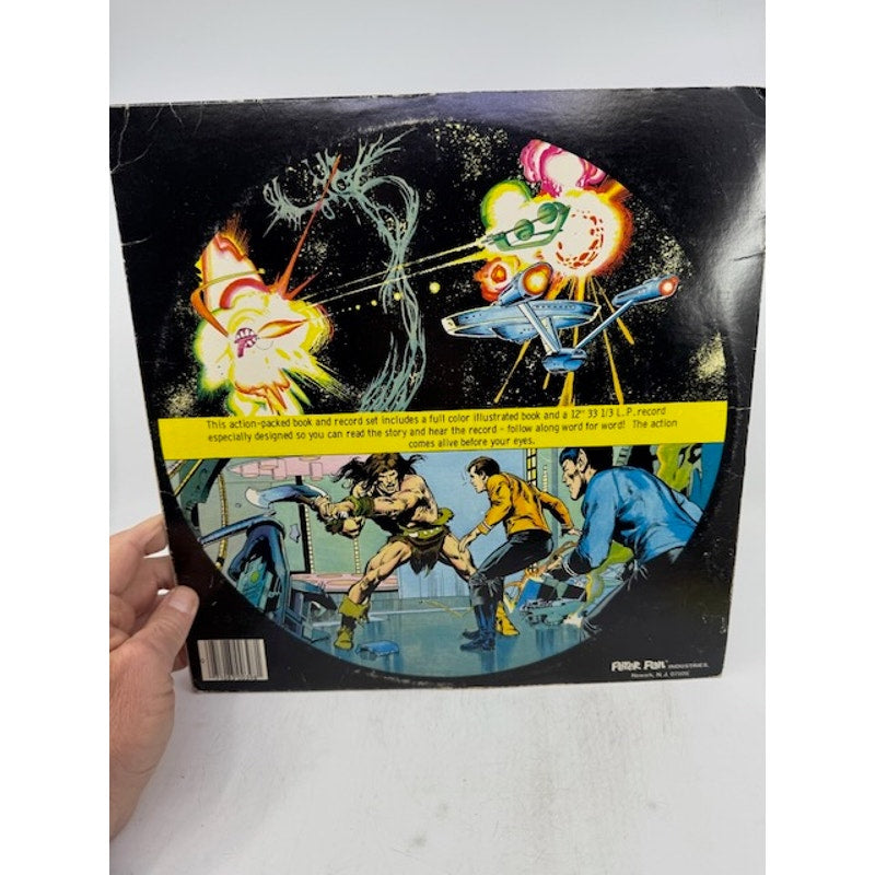 Star Trek Book and Record Set - A Mirror For Futility / The Time Stealer Vinyl