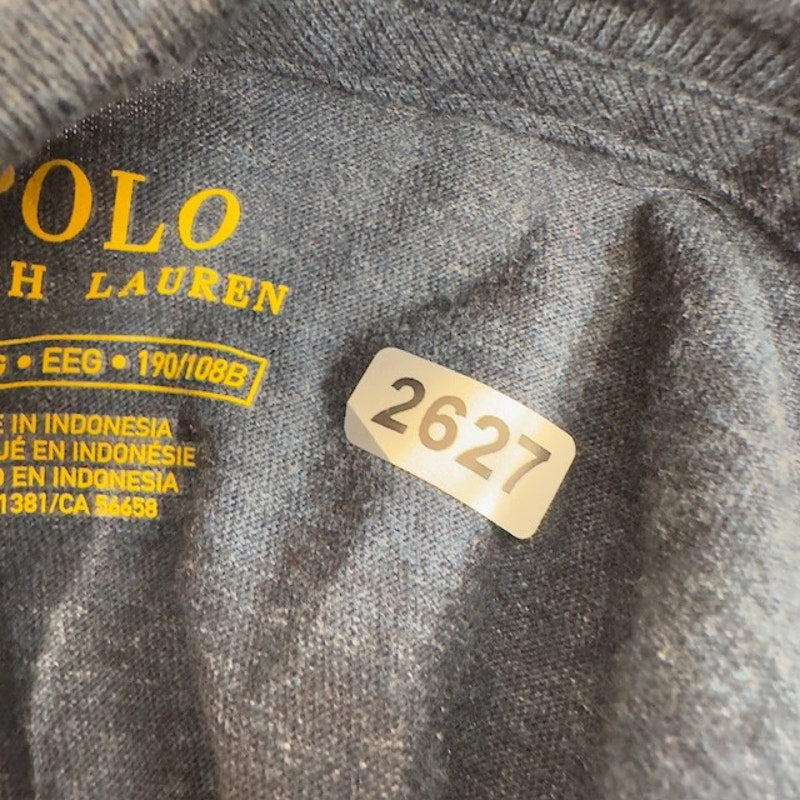 Polo Ralph Lauren Classic Fit Crew Neck T-Shirt Short Sleeve Blue Mens Size XXL
