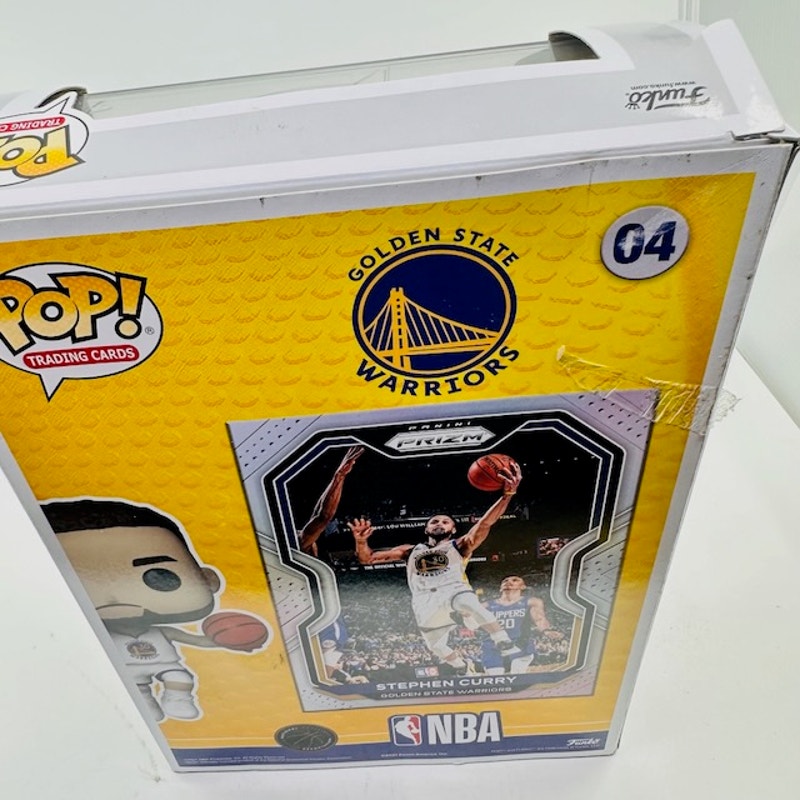 Funko Pop! Trading Cards NBA Panini Prizm - Stephen Curry #04 Vinyl Figure