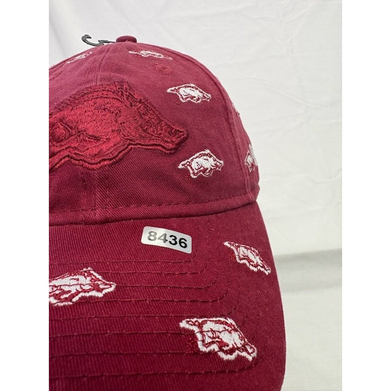 New Era 9TWENTY Adjustable Cap Arkansas Razorbacks Baseball Cap Red OSFM