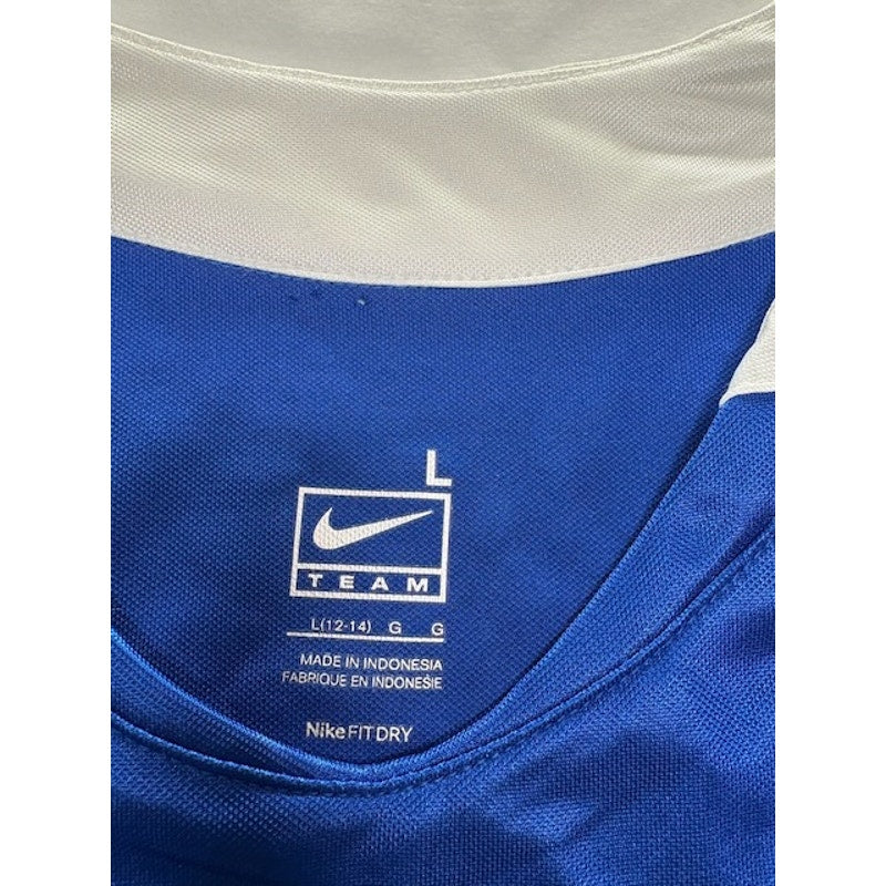 Nike FIT Dry US Game Soccer Jersey Short Sleeve Royal Blue Womens Size L