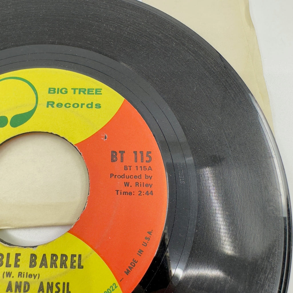 Dave And Ansil Collins Double Barrel (Instrumental) Vinyl Record Album