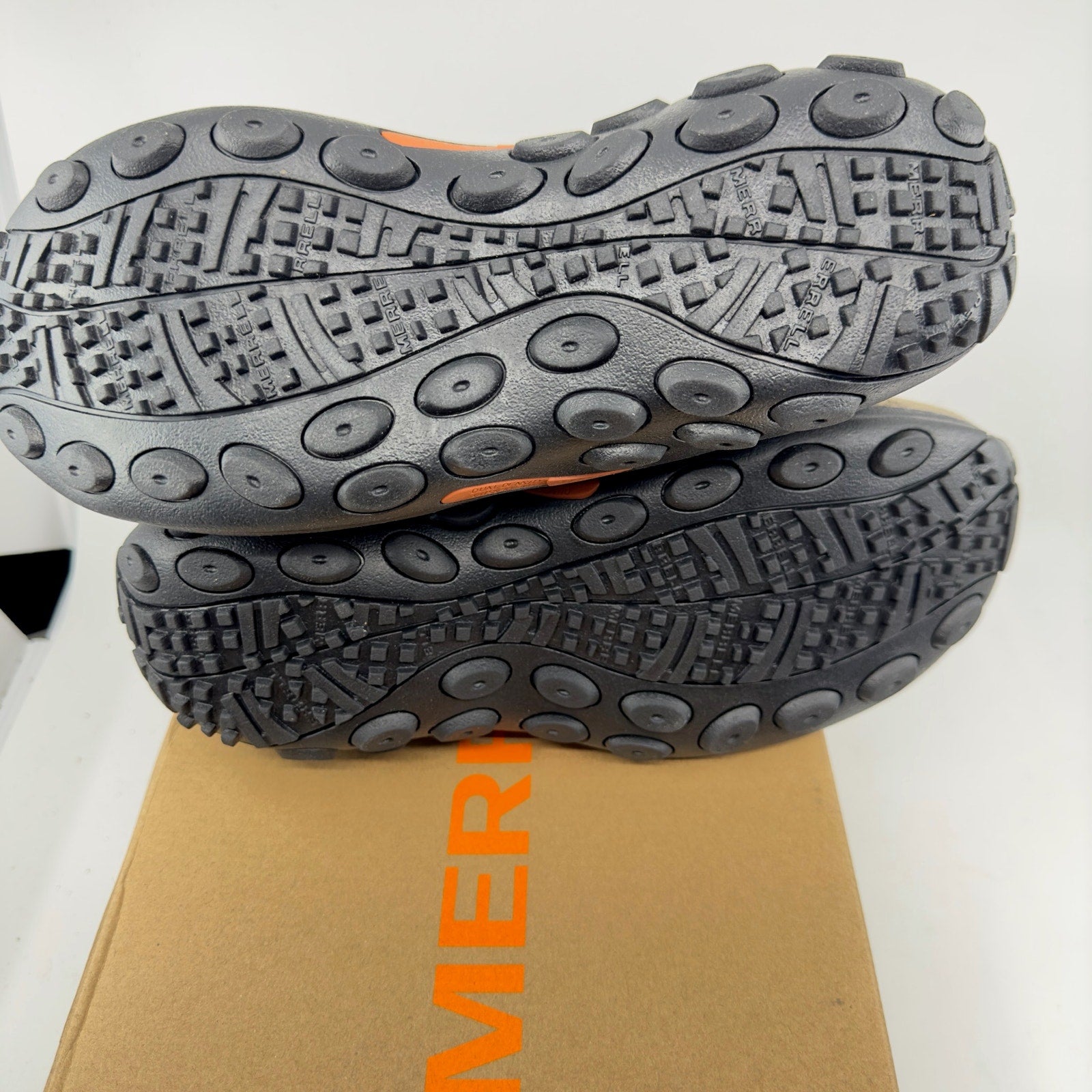 Merrell Womens Jungle Moc Comfort Shoes Gunsmoke Cannon Fumme Size 8.5 J60788