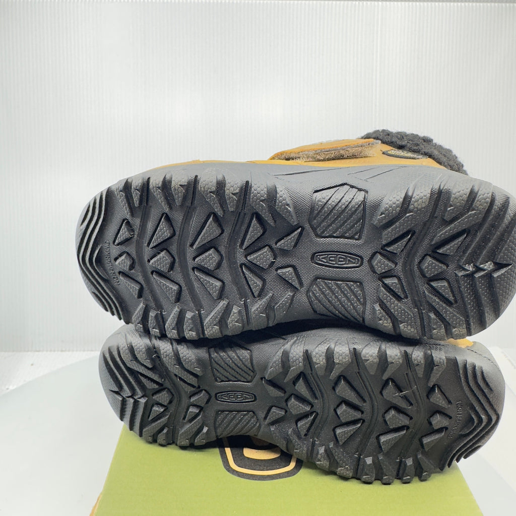 Keen Kids  Chukka Boots Kootenay IV Mid Hook & Loop Ankle Shoes Brown Size 11