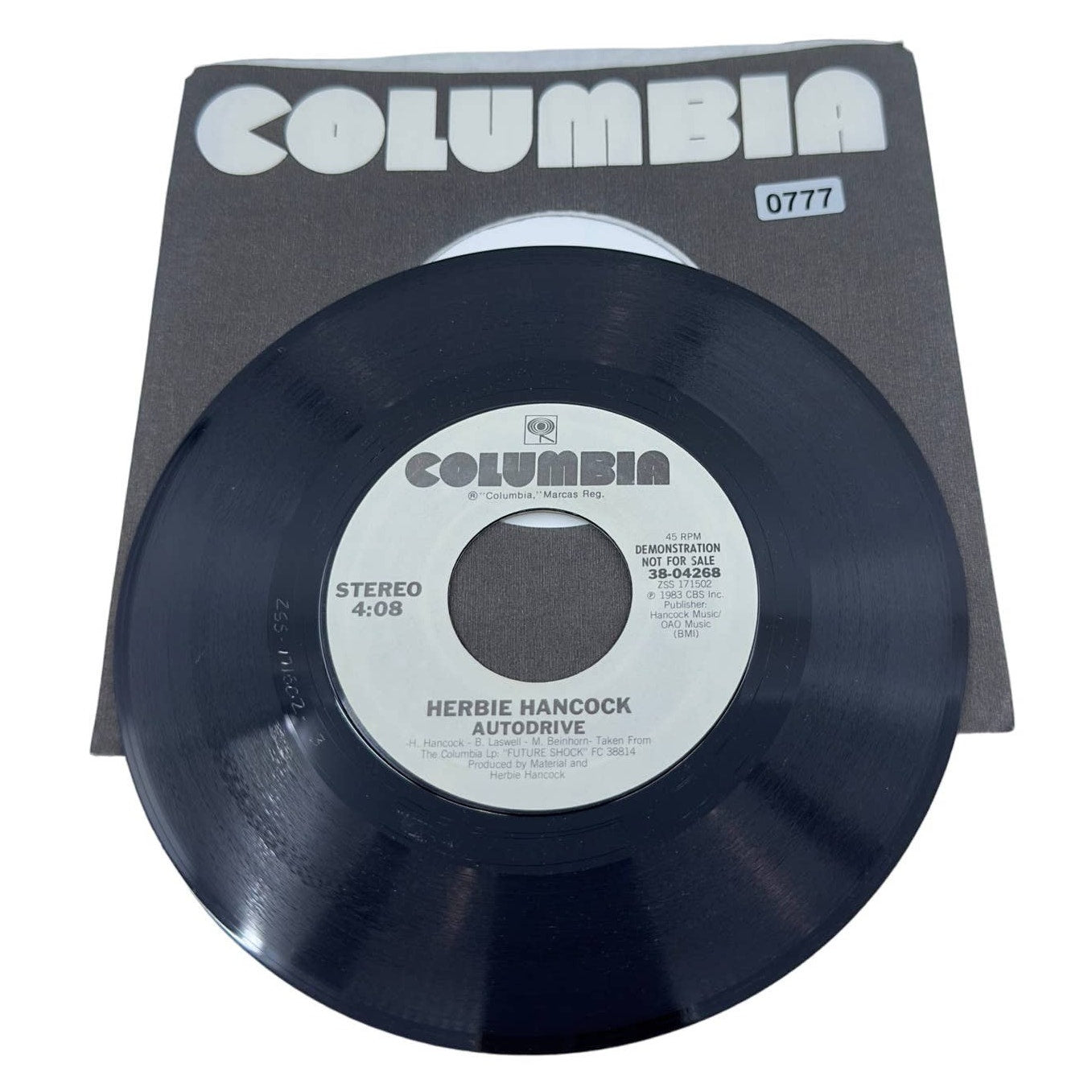 Columbia Herbie Hancock Autodrive Vinyl Record Album