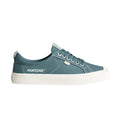 Cariuma Unisex Low Pantone Tapestry Blue Canvas Contrast Thread Sneaker 5/6.5
