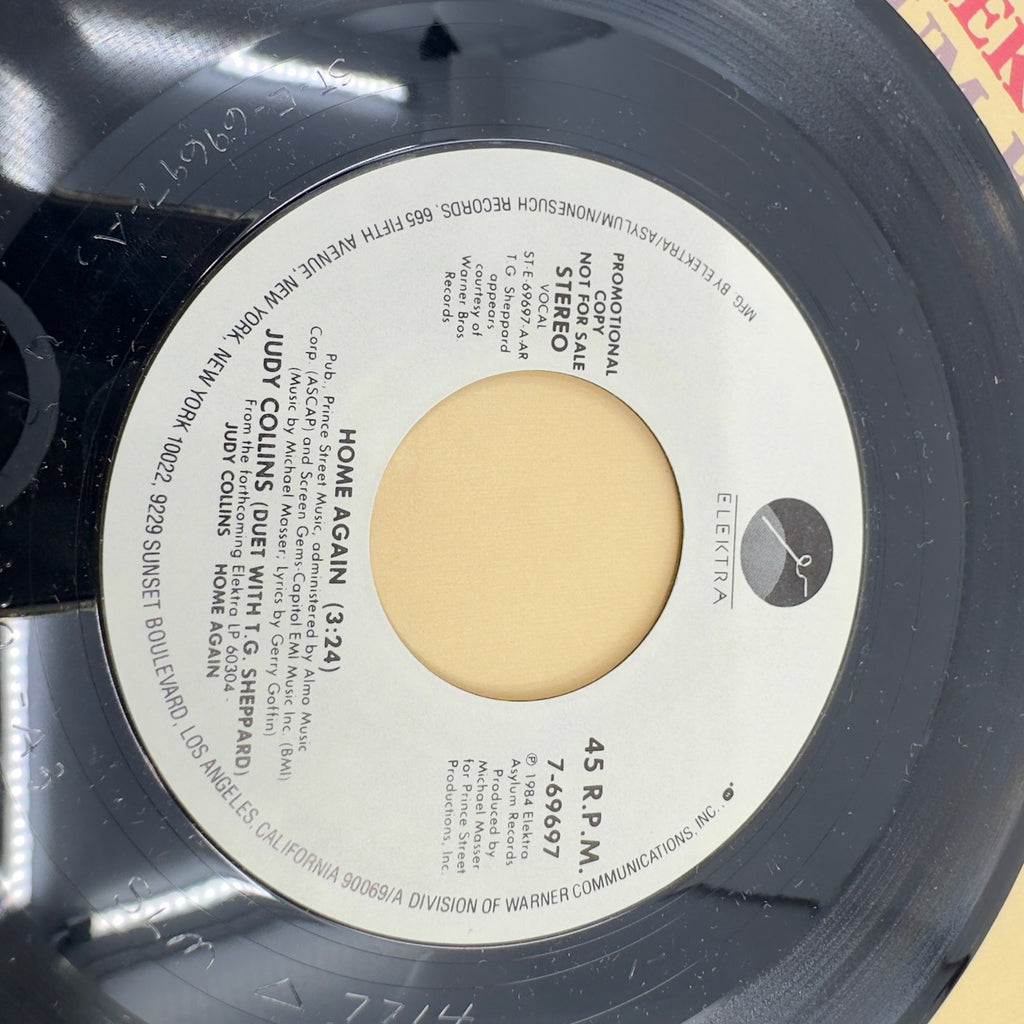 Judy Collins Home Again Vinyl Record Album 3:24 1984